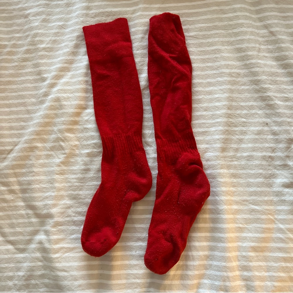 Adidas - Red Long Socks